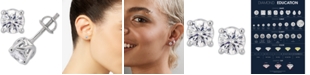 GIA Certified Diamonds GIA Certified Diamond Stud Earrings (1-1/2 ct. t.w.) Stud Earrings in 14k White Gold